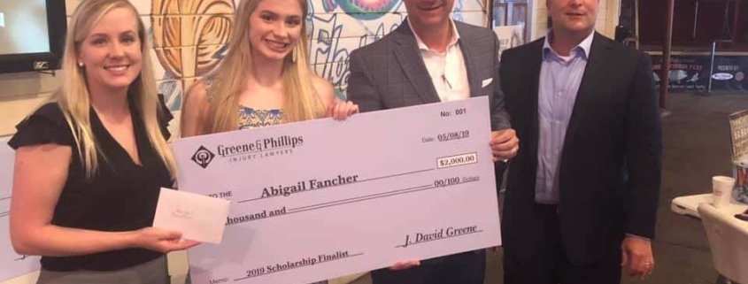 2019 Scholarship Winners