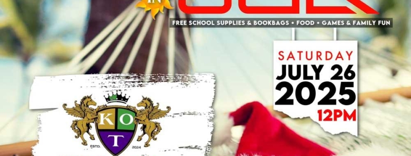 Christmas in July Krewe of Tides Backpack Giveaway