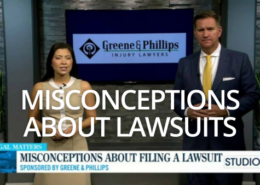 David Greene of Greene & Phillips Injury Lawyers discusses personal injury lawsuits on Fox 10