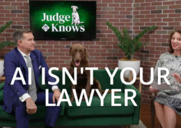 J. David Greene of Greene & Phillips Injury Lawyers explains why accident victims shouldn't rely on AI for legal advice on WKRG News 5's Judge Knows