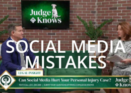 J. David Greene of Greene & Phillips Injury Lawyers discusses how social media can hurt a personal injury case on WKRG News 5's Judge Knows