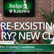 J. David Greene of Greene & Phillips Injury Lawyers discusses pre-existing conditions and car accident claims on WKRG News 5's Judge Knows