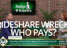 J. David Greene of Greene & Phillips Injury Lawyers explains who pays when an Uber or Lyft passenger is hurt, on WKRG News 5's Judge Knows