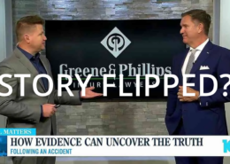 J. David Greene of Greene & Phillips Injury Lawyers discusses what to do if the other driver lies about a car accident on FOX10's Studio 10